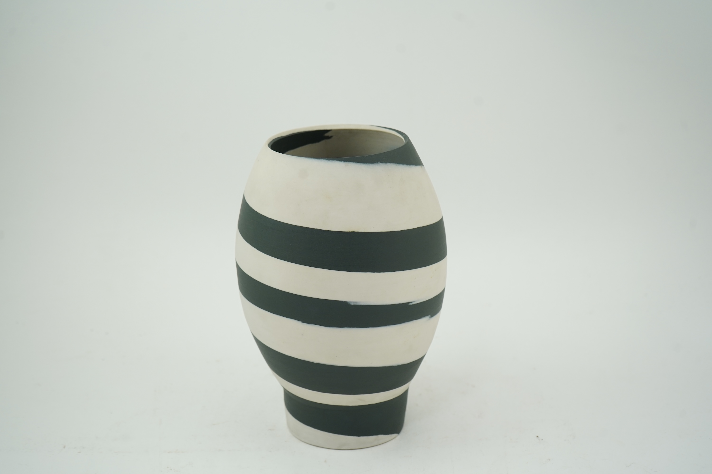 Julian Stair OBE (b. 1955): A porcelain vase
